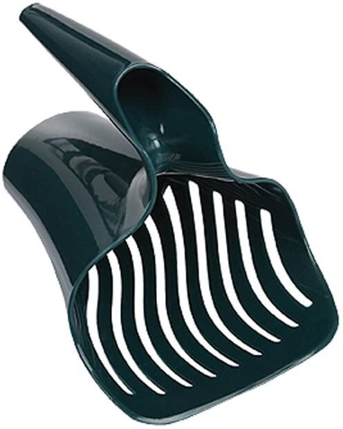 Smartcat Big Mouth Litter Scoop - Dark Green