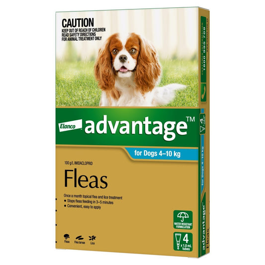 Advantage Dog 4-10kg 4s