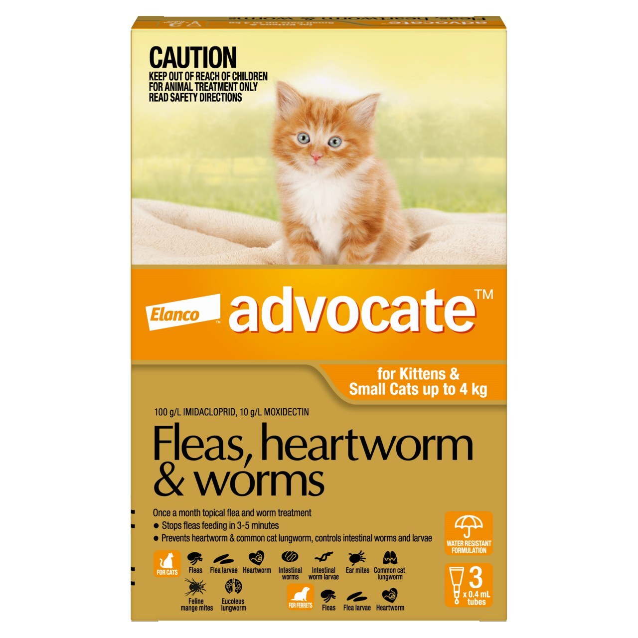 Advocate Cat under 4kg 3S