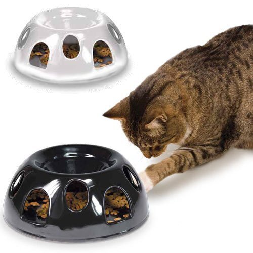 Smartcat Ceramic Tiger Diner - White