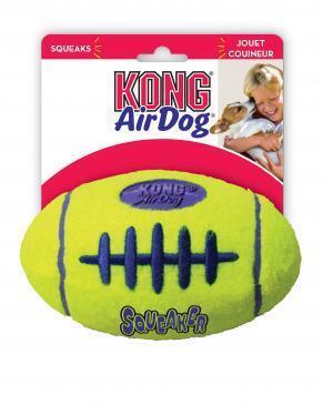 3 x KONG Airdog Squeaker Football Medium