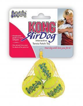 3 x KONG Airdog Squeaker Balls Xsmall