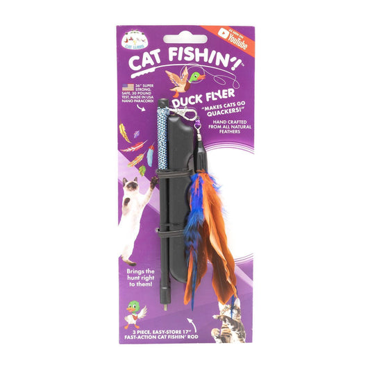 Cat Lures Cat Fishin Rod Teaser Cat Toy - Duck Flyer