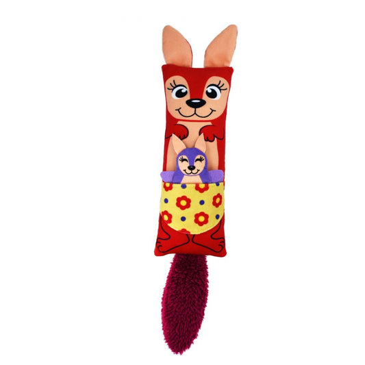 KONG Kickeroo Kanga Crinkle Catnip Cat Toy