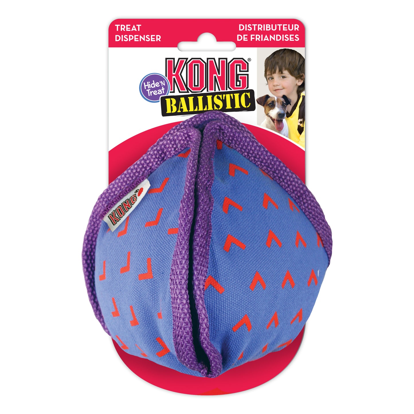 KONG Ballistic Hide N Treat Assorted Medium