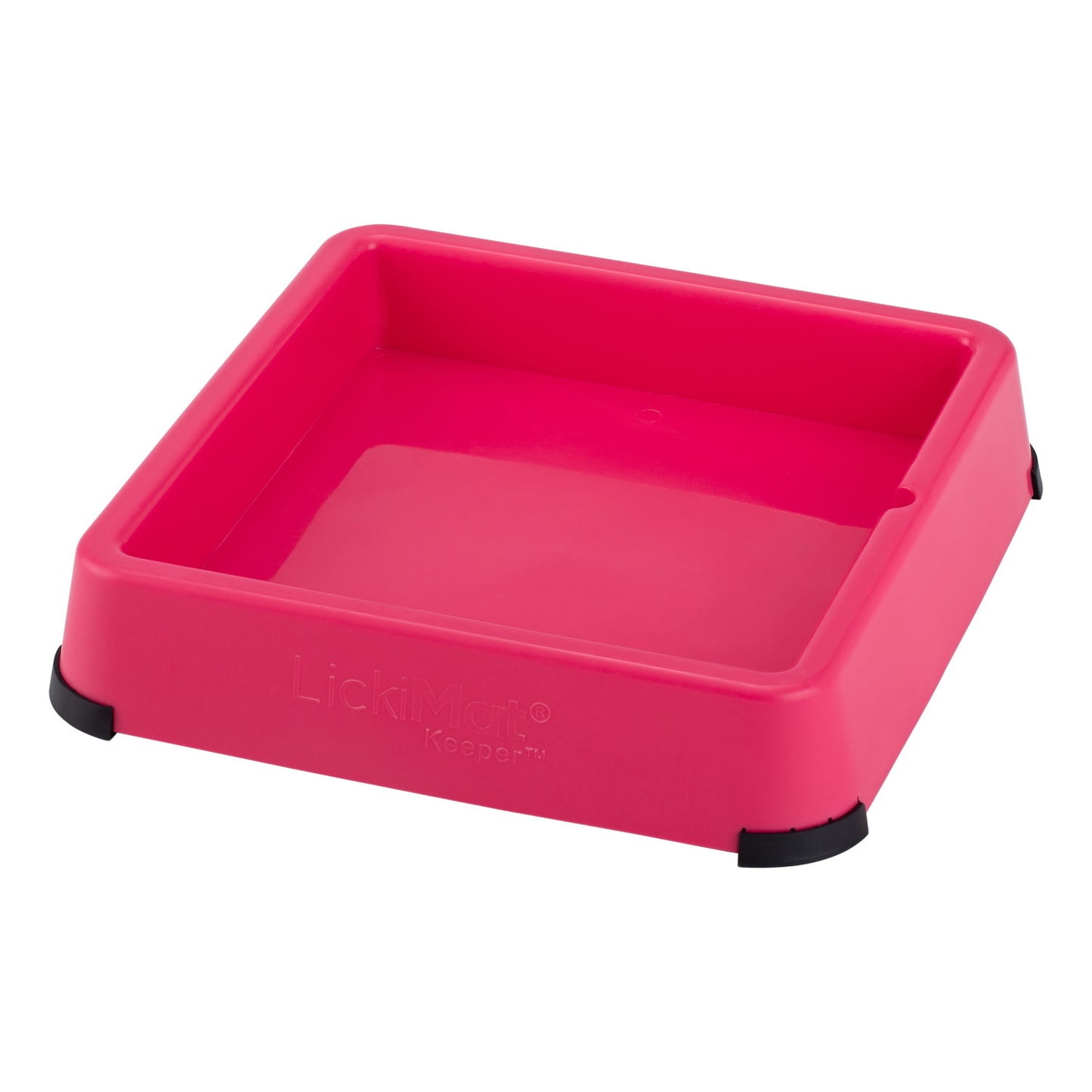 The Keeper Lickmat Pad Holder for Standard Size Lickimats - Pink