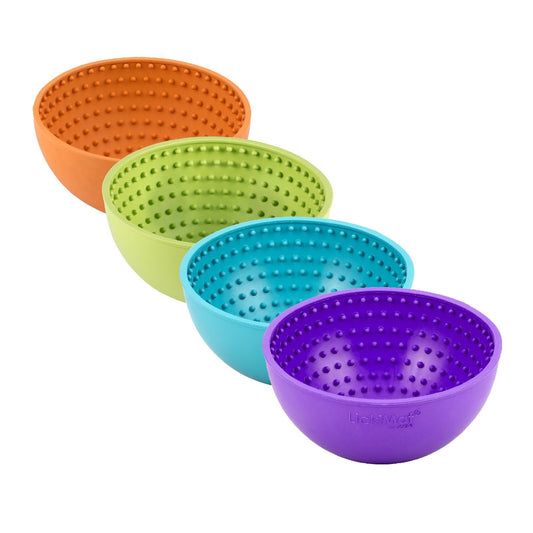 LickiMat Wobble Slow Feeder Boredom Buster Dog Food Bowl