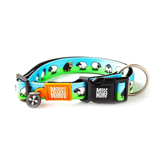 Max & Molly Smart ID Dog Collar - Black Sheep - Small