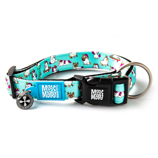 Max & Molly Smart ID Dog Collar - Unicorn - Large