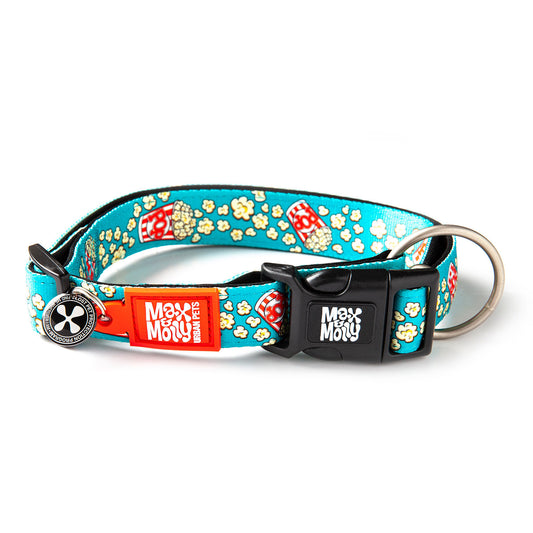 Max & Molly Smart ID Dog Collar - Popcorn - X-Small