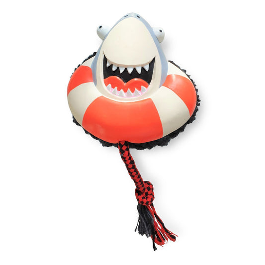 Max & Molly Squeaker Snuggles Dog Toy - Frenzy the Shark