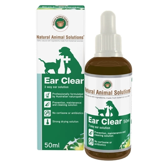Ear Clear 50mL by Natural Animal Solutions