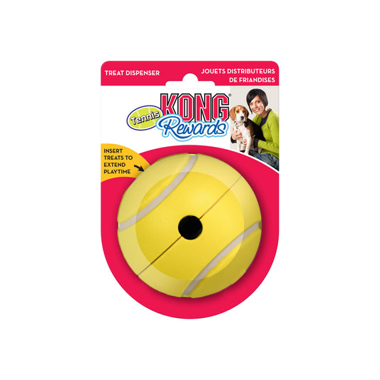 KONG Rewards Tennis Treat Dog Toy - Large