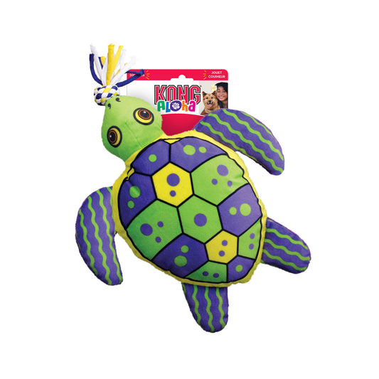 KONG Aloha Turtle Sm/Md Canvas Dog Toy