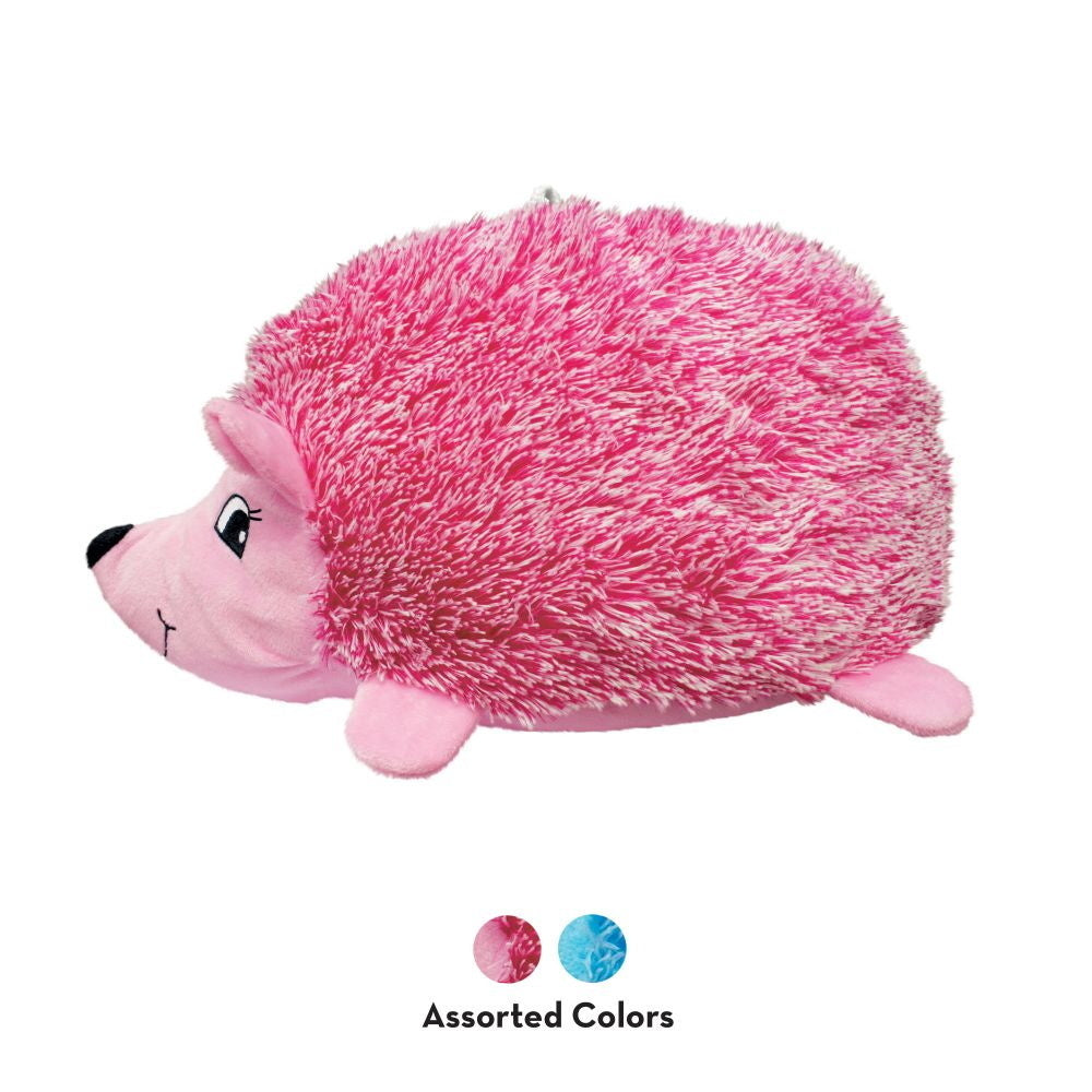 KONG Comfort Hedgehug Puppy Plush Squeaker Dog Toy - Assorted Colours