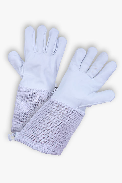 Beekeeping Bee Gloves Goat Skin 3 Mesh Ventilated Gloves-5XL