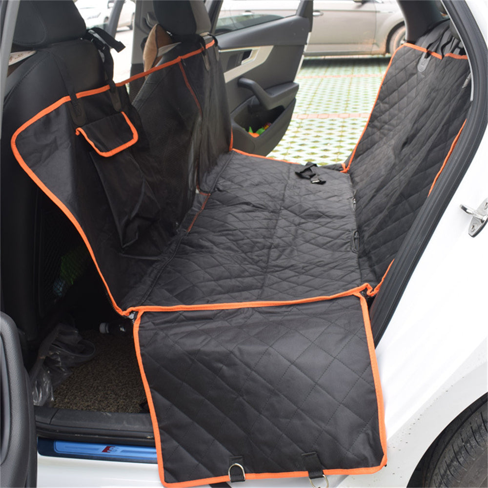 Premium Pet Back Car Seat Cover Hammock NonSlip Protector Zipper Mat Cat Dog Pet