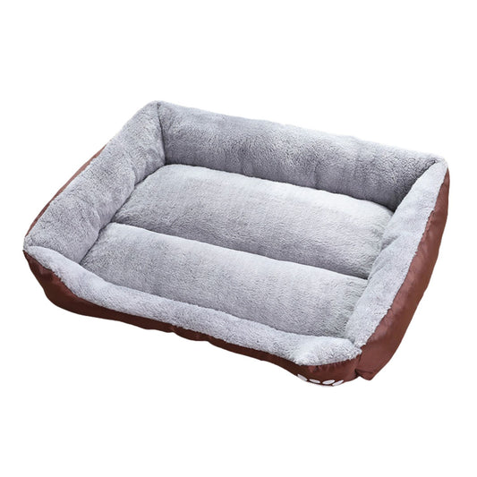 Floofi Pet Bed Square L Size (Coffee) FI-PB-285-BMR