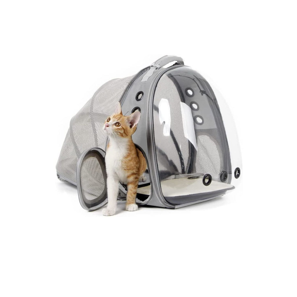 Floofi Expandable Space Capsule Backpack - Model 1 (Grey) FI-BP-113-FCQ