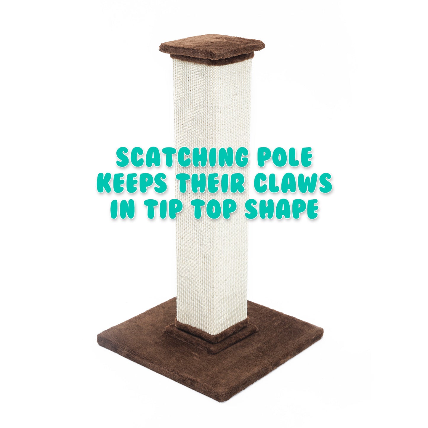 Cat Tree Pole Scratcher NOPPO 92cm BROWN