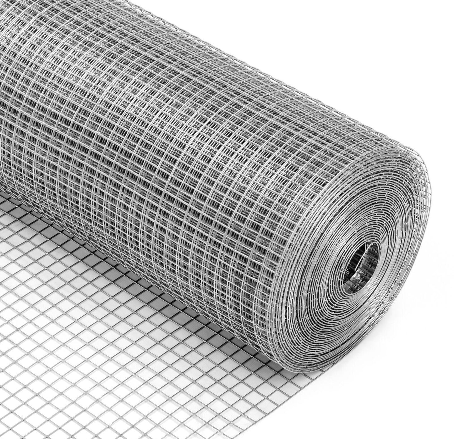 YES4PETS 1 x 5M Galvanised Wire Mesh Garden Pet Chicken Coop Fencing Bird Netting Mesh