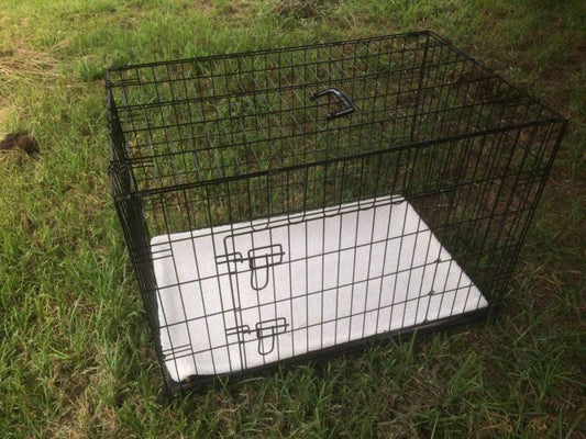 YES4PETS 48' Collapsible Metal Pet Dog Crate Cat Rabbit Cage With Mat