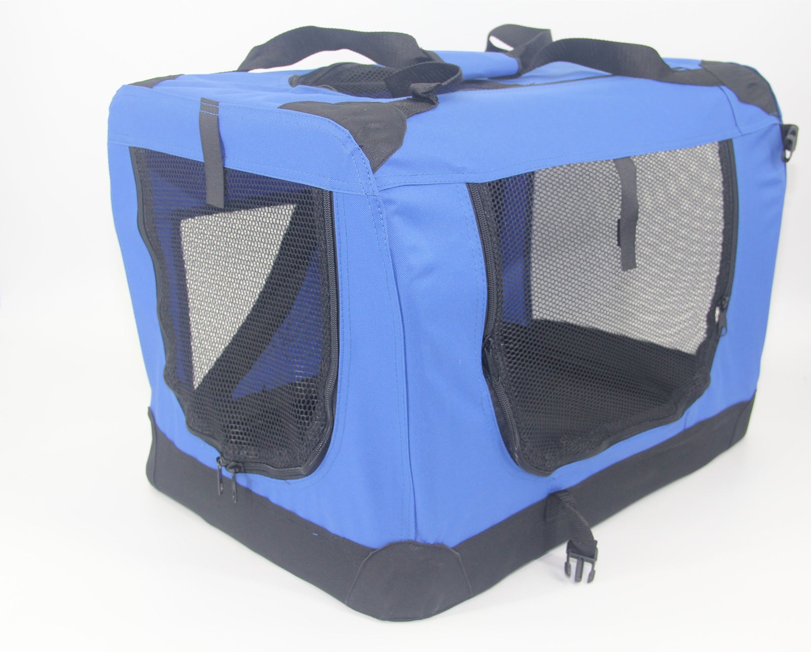 YES4PETS XXXL Portable Foldable Pet Dog Cat Puppy Soft Crate-Blue