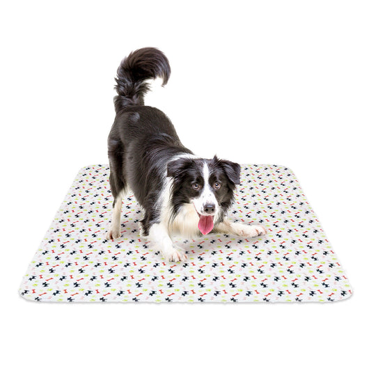Pawfriends Washable Pet Dog Pee Pad Reusable Cat Puppy Training Wee Absorbent Mat Bed 40x60