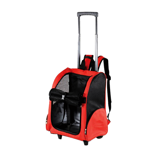 Dog Pet Safety Transport Carrier Backpack Trolley