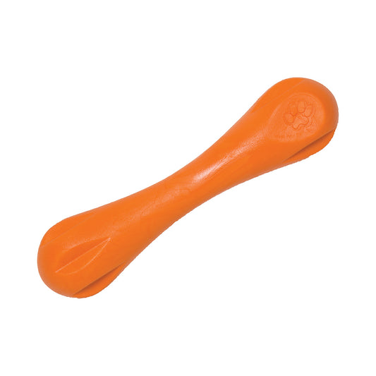 West Paw Hurley Fetch Toy for Tough Dogs - X-Small - Orange