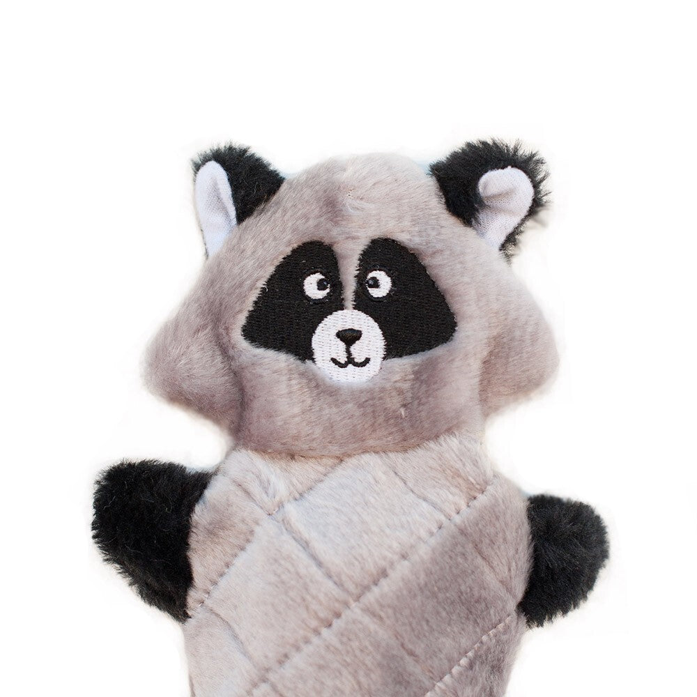 Zippy Paws Jigglerz Shakeable Dog Toy - Raccoon