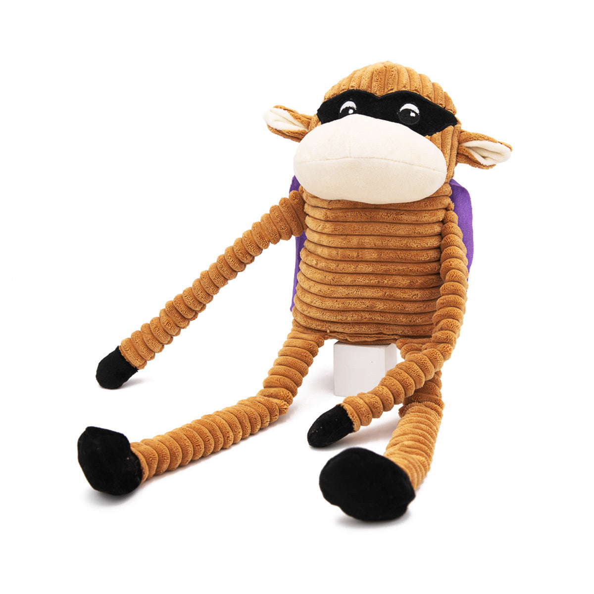 Zippy Paws Crinkle Monkey Long Leg Plush Dog Toy - SuperMonkey