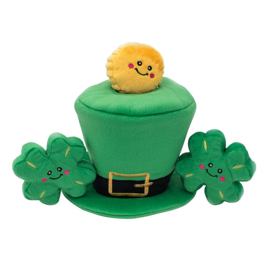 Zippy Paws St. Patricks Burrow Interactive Dog Toy - Leprechaun HatÃƒâ€šÃ‚Â 