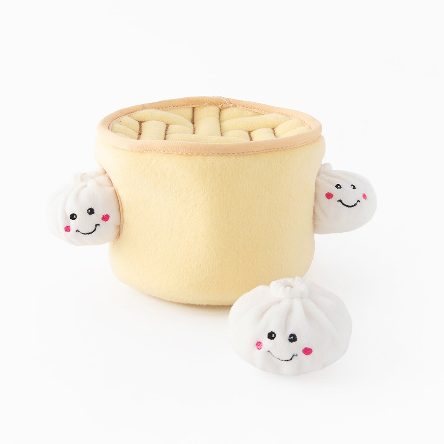 Zippy Burrow - Soup Dumplings  Dog Toy  by Zippy Paws