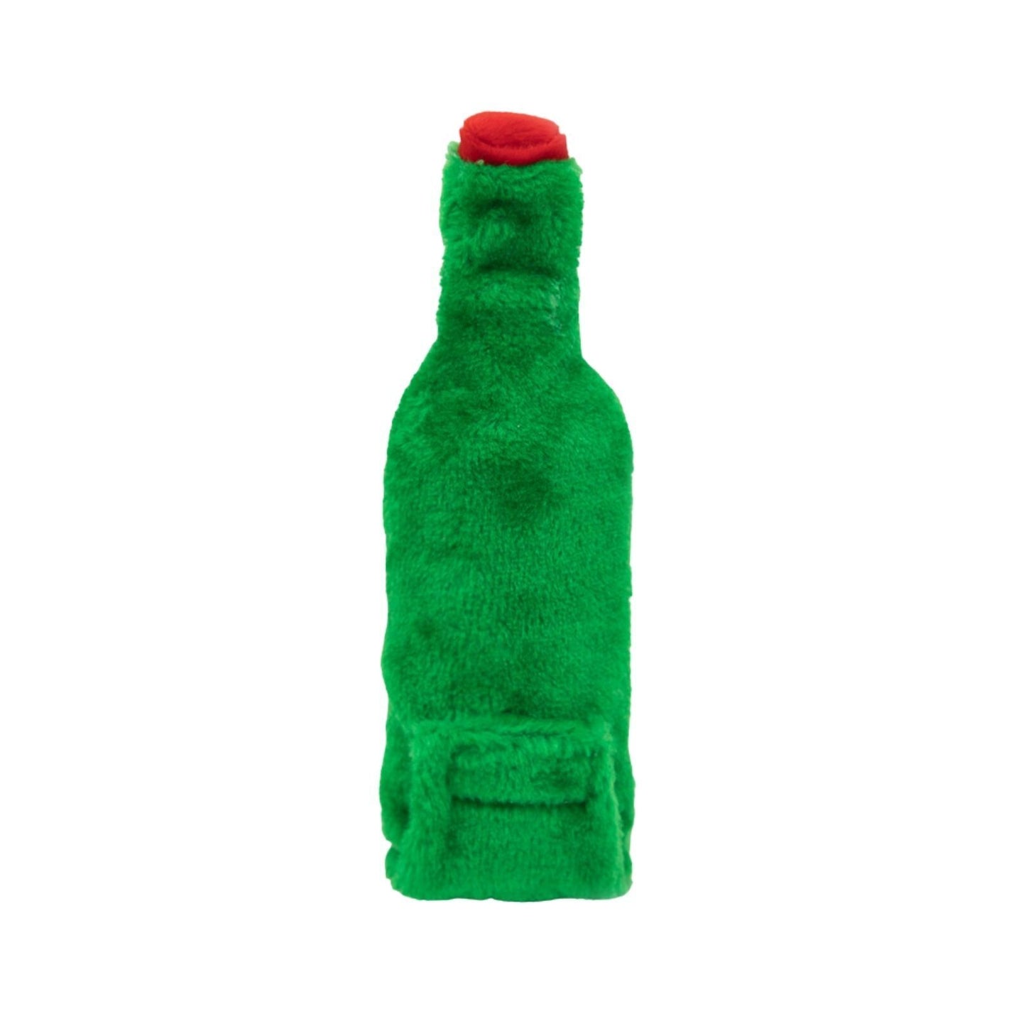 Zippy Paws Happy Hour Crusherz  Bottle Crunch Dog Toy - Lager