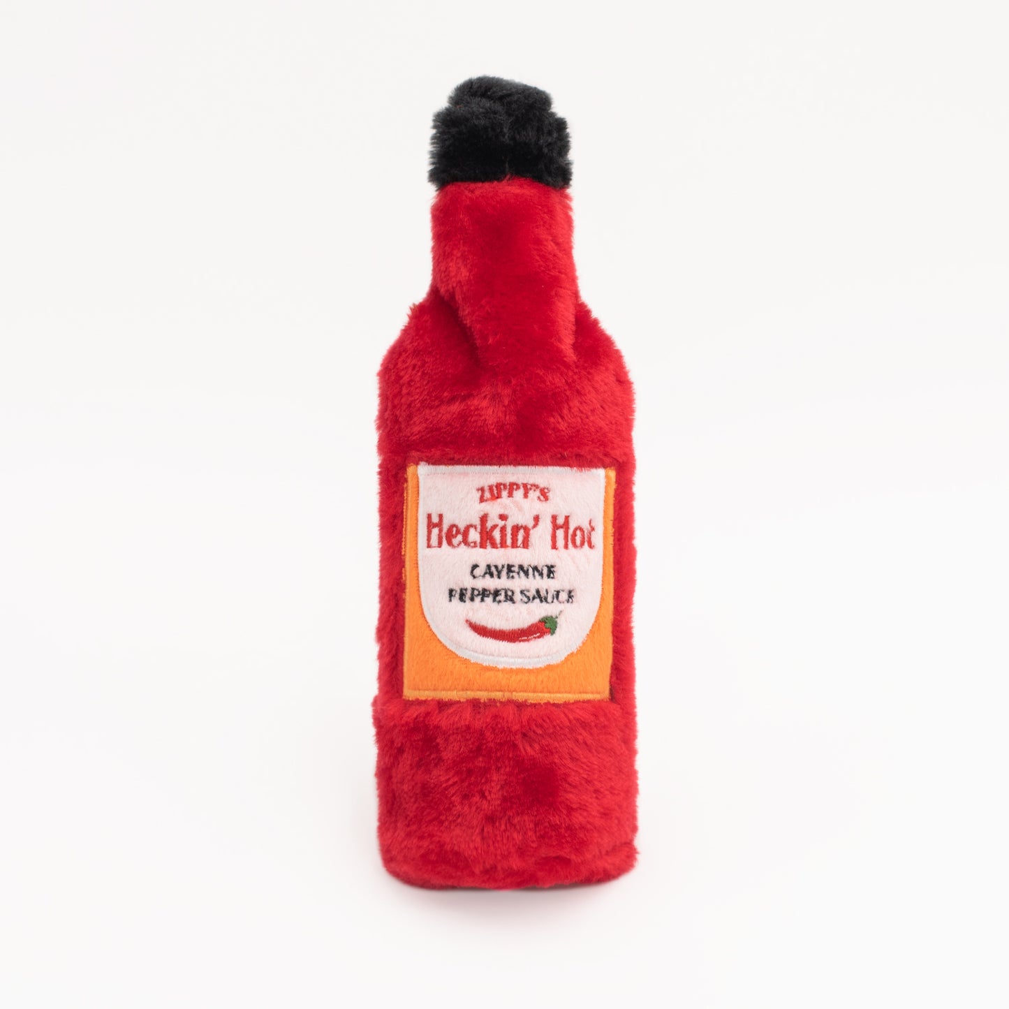 Zippy Paws Hot Sauce Crusherz Crunch & Squeak Dog Toy - Heckinâ€™ Hot